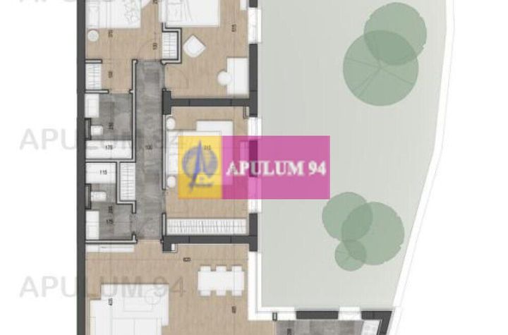 Apartament 4 camere | Gradina privata 160mp | Cartierul Armenesc anunturi imobiliare Bucuresti