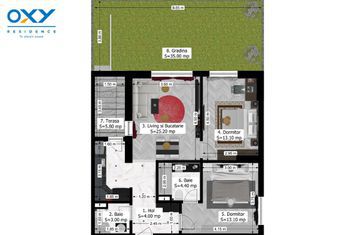 Antiaeriană - Oxy Residence, 3 camere 103 m anunturi imobiliare Bucuresti