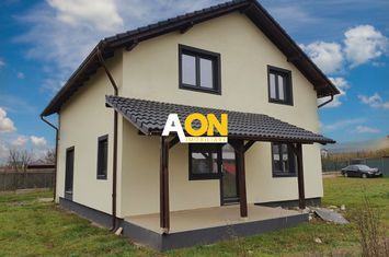 Casă nouă P+M, 5 camere, încălzire pardoseală, Alba-Micești, stânga anunturi imobiliare Alba
