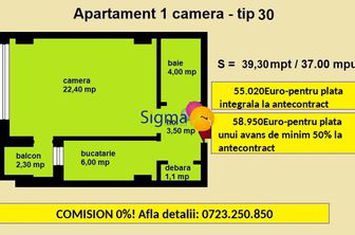 Garsonieră de vanzare NICOLINA - Iasi anunturi imobiliare Iasi