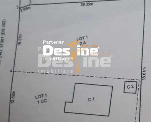 Teren Proselnici, 1075 mp