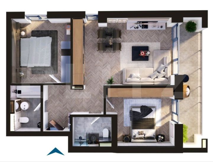 Apartament 3 camere de vanzare TIMISOARA - Timis anunturi imobiliare Timis