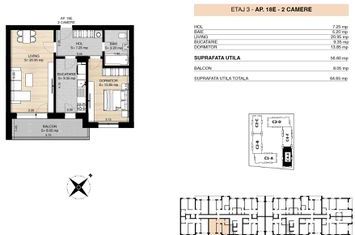 ROND OMV PIPERA - MILUNA RESIDENCE - APARTAMENT 2 CAMERE anunturi imobiliare Bucuresti