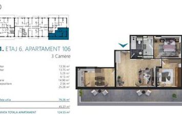 Apartament 3 camere de vanzare CLUJ-NAPOCA - Cluj anunturi imobiliare Cluj