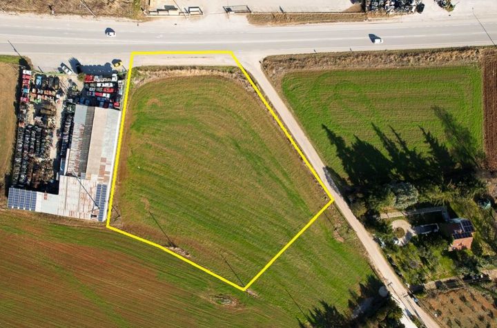 Teren construibil 6.730 mp, km 5 Drama - Kavala anunturi imobiliare Grecia