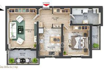 Apartament 2 camere de vanzare RAHOVEI - Sibiu anunturi imobiliare Sibiu