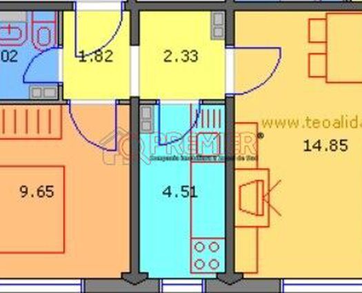 Apartament 2 camere Alexandru Obregia, 68 mp