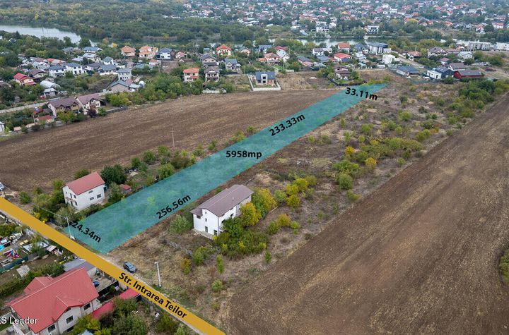 TEREN 5958 MP,DESCHIDERE 24 M,DOSAR PUZ+AVIZE,TOATE UTILITATILE anunturi imobiliare Bucuresti