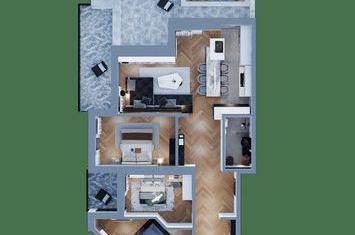APARTAMENT CU 4 CAMERE, IN ZONA PLINA DE VERDEATA SI LINISTE anunturi imobiliare Iasi