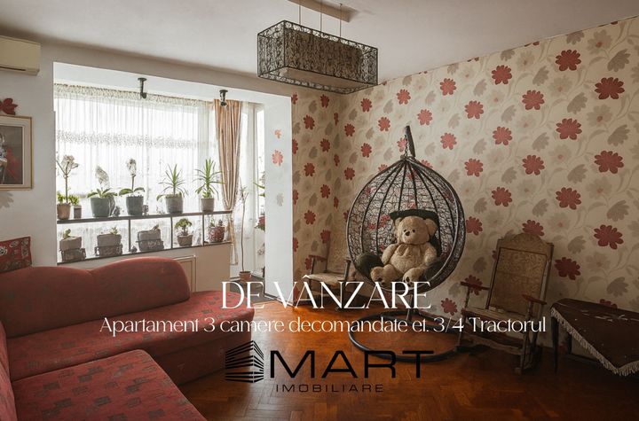 Apartament 3 camere de vanzare TRACTORU - Brasov anunturi imobiliare Brasov