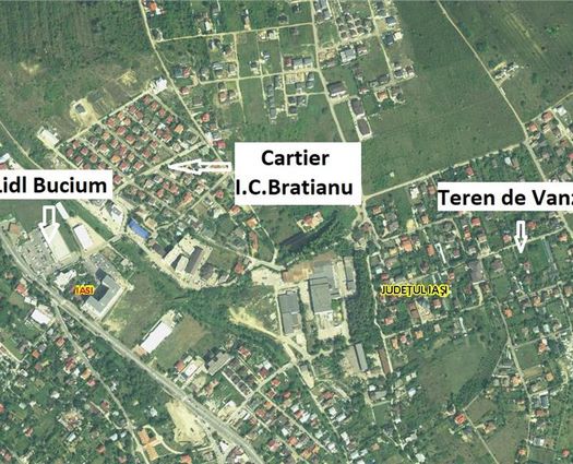 Teren Intravilan Bucium, 800 mp