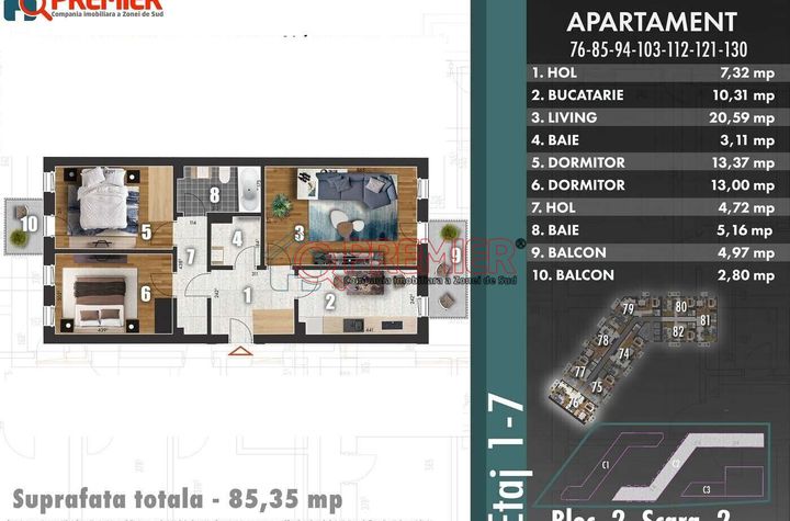 Z PARK RESIDENCE - Parc Tudor Arghezi - Etaj intermediar anunturi imobiliare Bucuresti