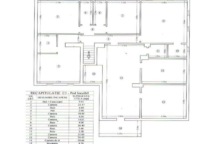 Casă - 15 camere de vanzare PACURARI - Iasi anunturi imobiliare Iasi