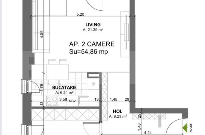 Apartament 2 camere de vanzare TIMISOARA - Timis anunturi imobiliare Timis