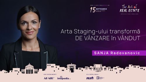 Sanja Radovanovic pe scena The Art of Real Estate