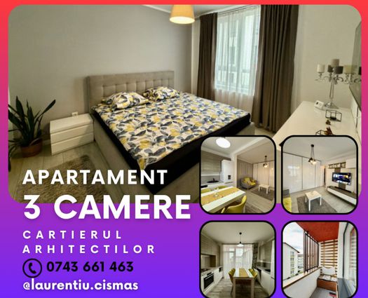 Apartament 3 camere Sibiu, 60 mp