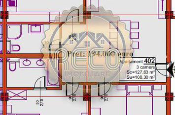 Apartament 3 camere de vanzare CENTRAL - Bihor anunturi imobiliare Bihor