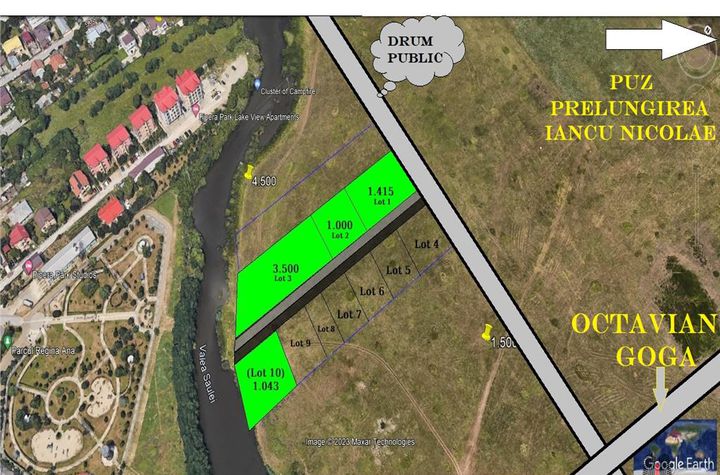 Teren Intravilan de vanzare PIPERA - Bucuresti anunturi imobiliare Bucuresti
