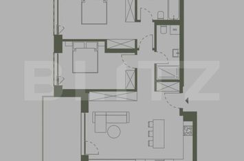 Apartament 3 camere de vanzare CLUJ-NAPOCA - Cluj anunturi imobiliare Cluj