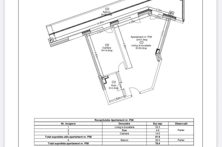 Apartament 2 camere de vanzare CLUJ-NAPOCA - Cluj anunturi imobiliare Cluj