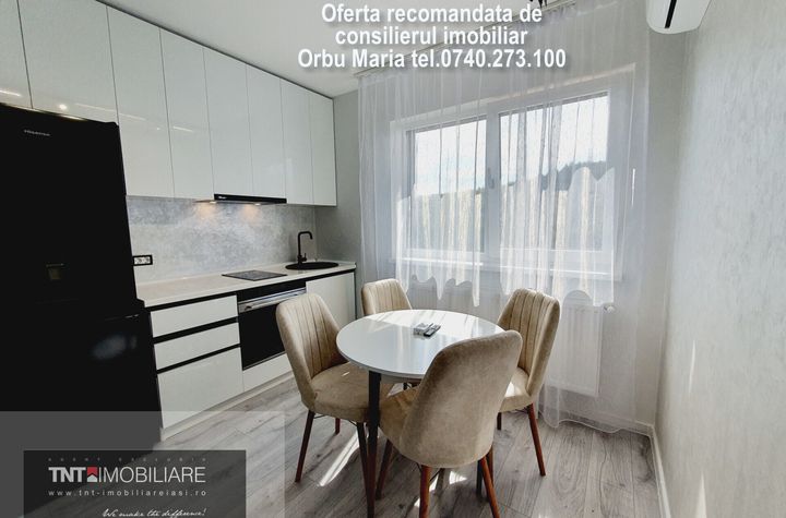 Apartament 2 camere luminos si cochet de inchiriat bloc nou zona Bld Poitiers anunturi imobiliare Iasi