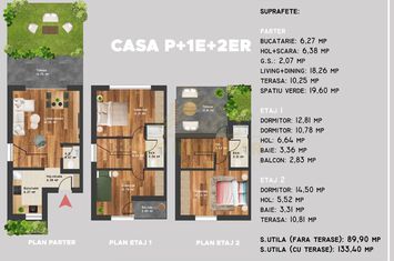 VILA P+2- Intrare Popesti Leordeni -Sos Oltenitei anunturi imobiliare Bucuresti