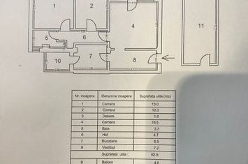 TOMIS NORD - 3 camere gata de mutat | piata Ciresica | scoala 29,38 anunturi imobiliare Constanta