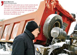 Ministrul Berceanu ne anunţă că după România zăpezilor dăm în România gropilor: Am dat toţi banii pe deszăpezire, să nu ne întrebaţi la vară de ce nu reparăm gropile