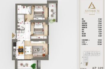 Titan Astorium 3 camere predare 2025 Finisaje si Calitate Premium anunturi imobiliare Bucuresti