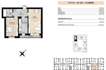 Rond OMV - Pipera - 2 camere - Faza 2 - Miluna Residence anunturi imobiliare Bucuresti