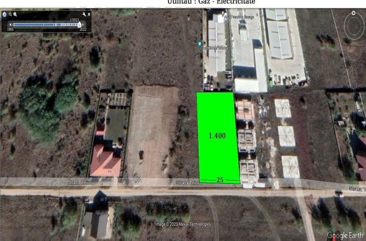 Teren Intravilan de vanzare TUNARI - Bucuresti anunturi imobiliare Bucuresti