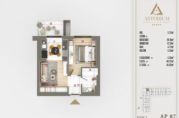 Titan Pallady 2 Camere studio Astorium exclusiv blocul A predare 2025 anunturi imobiliare Bucuresti