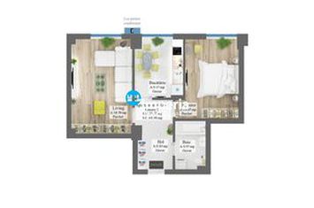 Apartament 2 camere de vanzare FRUMOASA - Iasi anunturi imobiliare Iasi