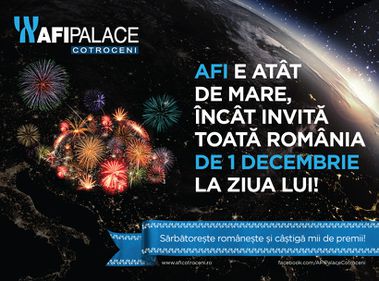 AFI Palace Cotroceni sărbătorește românește 6 ani de la deschidere