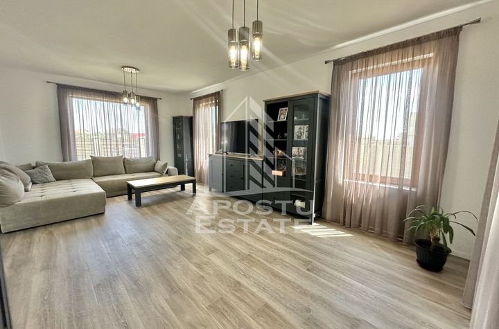 Casa individuala cu 4 camere si 3 bai mobilata si utilata in Giroc. anunturi imobiliare Timis