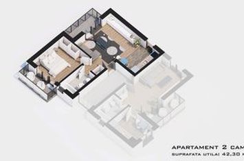 Apartament 2 camere Rediu,parcare inclusa anunturi imobiliare Iasi