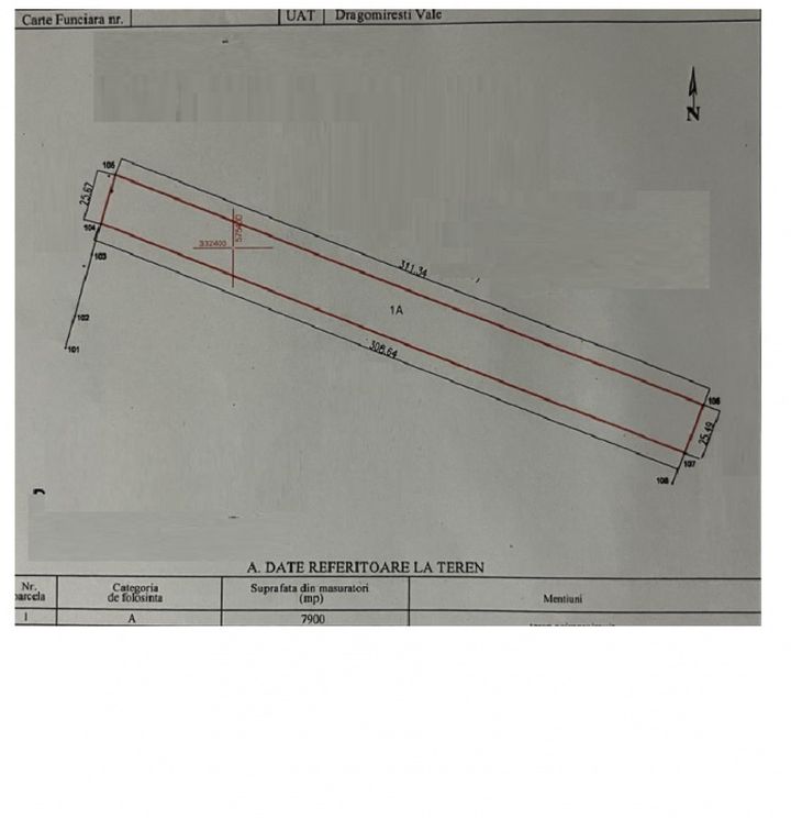 Teren de vanzare DRAGOMIRESTI-VALE - Bucuresti anunturi imobiliare Bucuresti