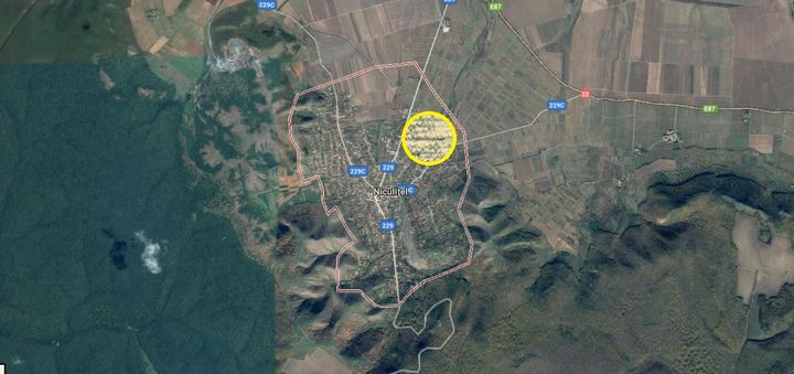 Teren Extravilan de vanzare NICULITEL - Tulcea anunturi imobiliare Tulcea