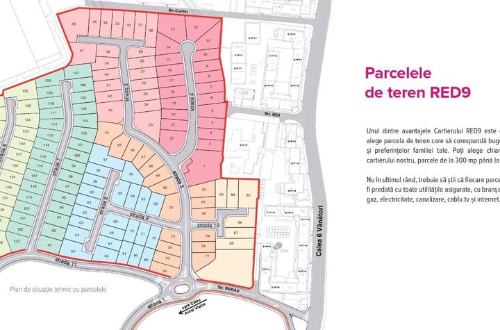 Parcela de teren in ARED, cel mai modern cartier | Fără agenții! anunturi imobiliare Arad