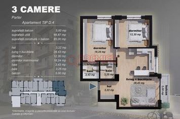 Grand Arena-3 camere-predare la gata! anunturi imobiliare Bucuresti