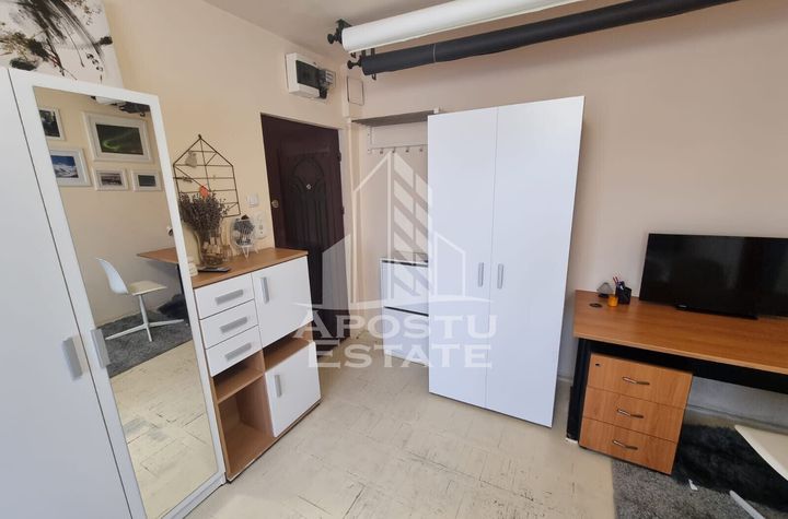 Garsoniera bine pozitionata, mobilata complet, Zona Tipografilor anunturi imobiliare Timis