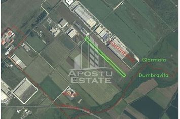 Teren de vanzare 30.400 mp, langa Continental si Hamilton. anunturi imobiliare Timis