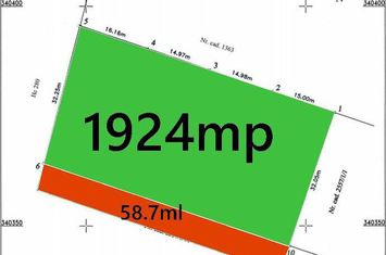 Teren intravilan s.t:  2251 mp ,58.7ml desch. -4 loturi de cate 481mp utili fiecare,str.Putna! anunturi imobiliare Bucuresti