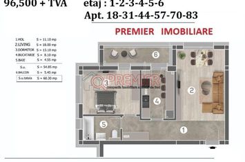 2 Camere - Zona Grand Arena - Postalionului anunturi imobiliare Bucuresti