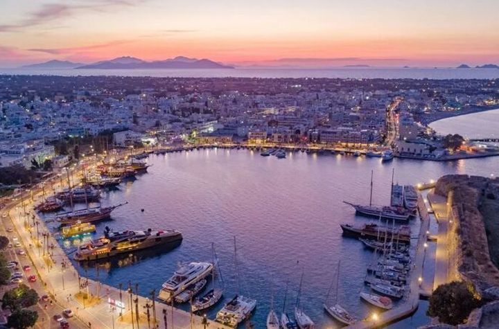 Teren construibil 32.250 mp, vedere panoramică la mare — Kos Town anunturi imobiliare Grecia