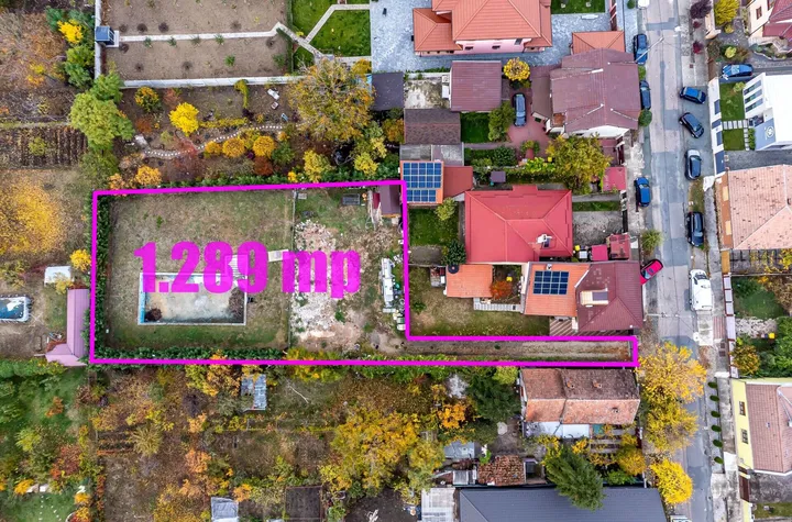 Teren 1.285 mp în Pârneava - lângă Facultatea de Medicină anunturi imobiliare Arad