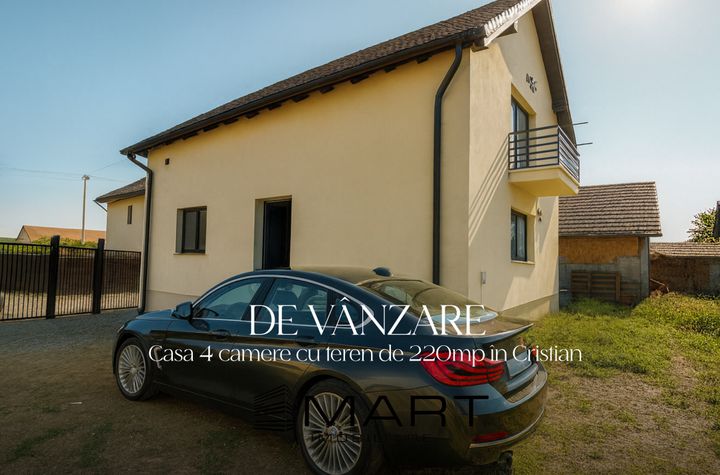 Casă - 4 camere de vanzare CRISTIAN - Sibiu anunturi imobiliare Sibiu
