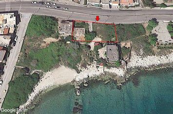 Teren construibil 557 mp, prima linie la mare - Kalamitsa anunturi imobiliare Grecia