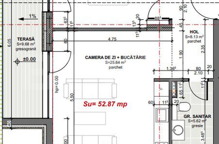 Apartament 2 camere de vanzare APAHIDA - Cluj anunturi imobiliare Cluj