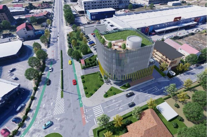 Teren pe Calea Turzii cu PUZ aprobat in 2025 cladire 3S+P+5E+R anunturi imobiliare Cluj